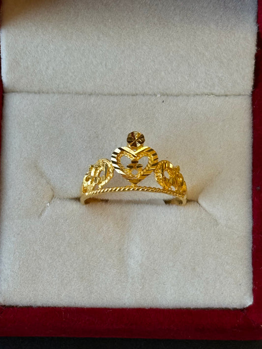 22Kt plain Gold Ladies Ring