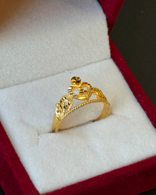 22Kt plain Gold Ladies Ring