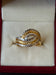 22Kt Two Tone Gold Ring