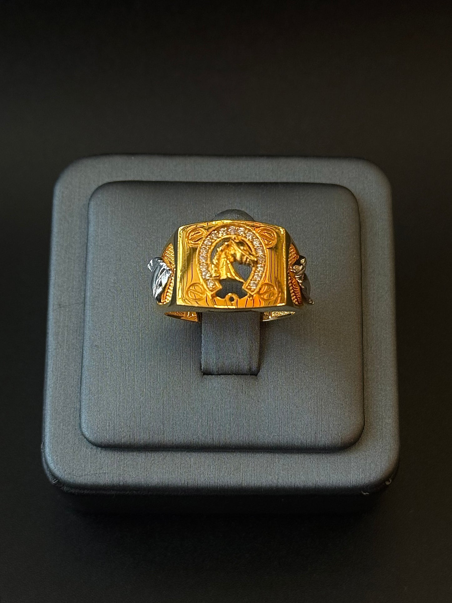 22K Gold Men's Ring