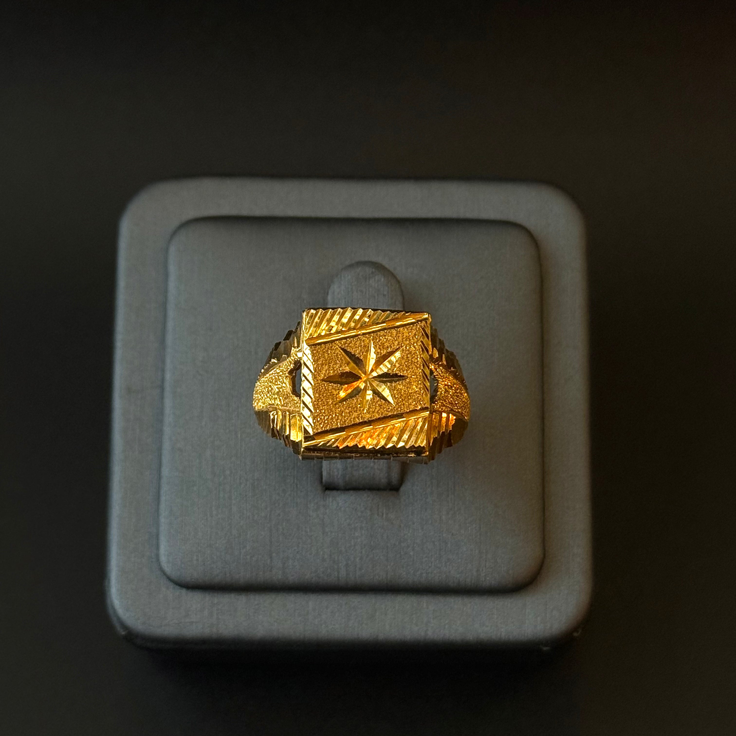 22K Gold Men's Ring