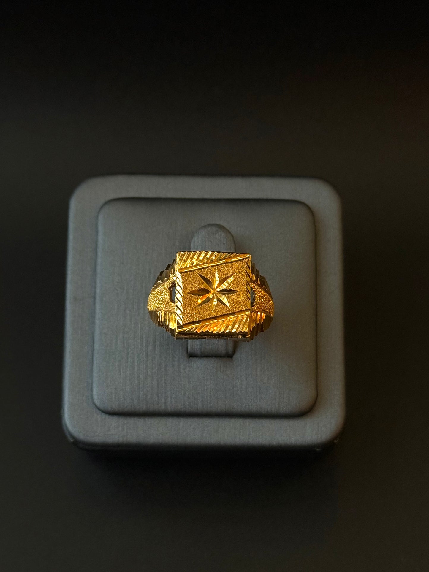 22K Gold Men's Ring