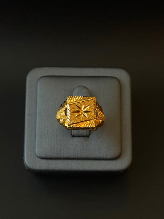 22K Gold Men's Ring
