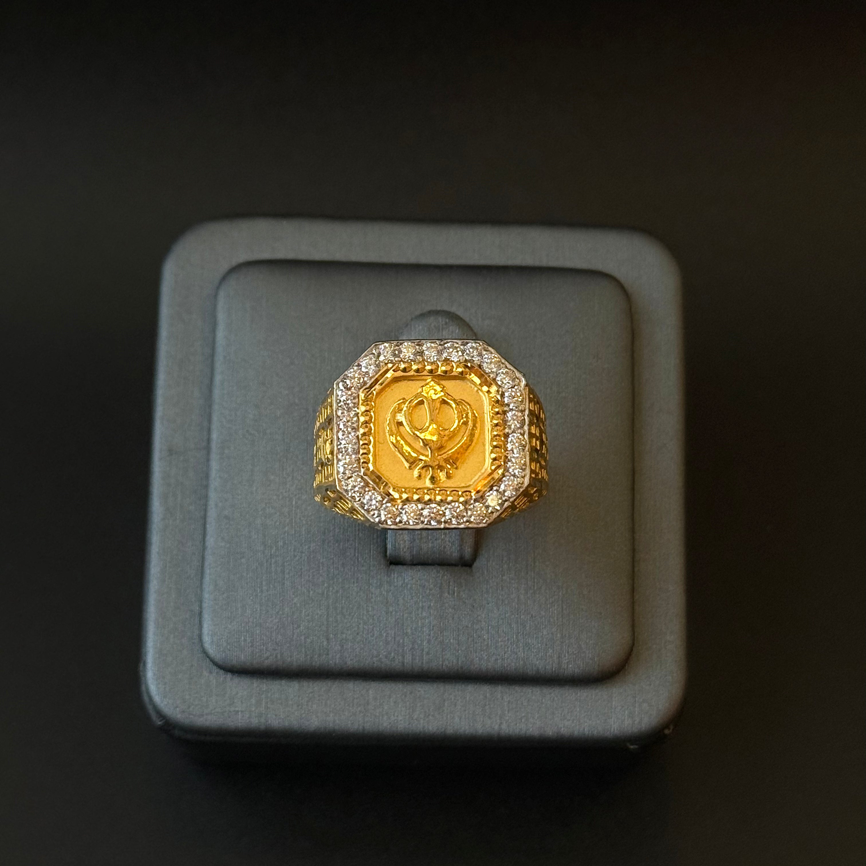 22K Gold Men's Ring