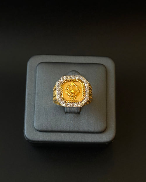22K Gold Men's Ring