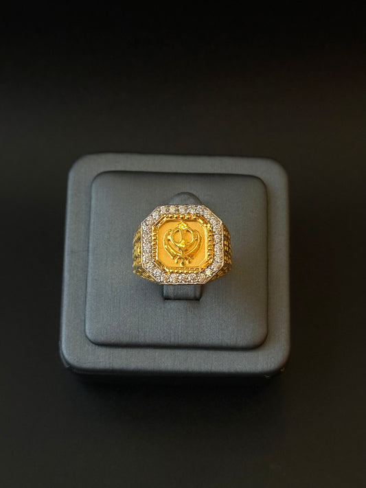22K Gold Men's Ring