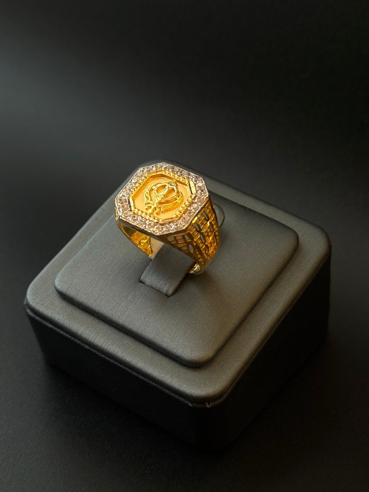 22K Gold Men's Ring