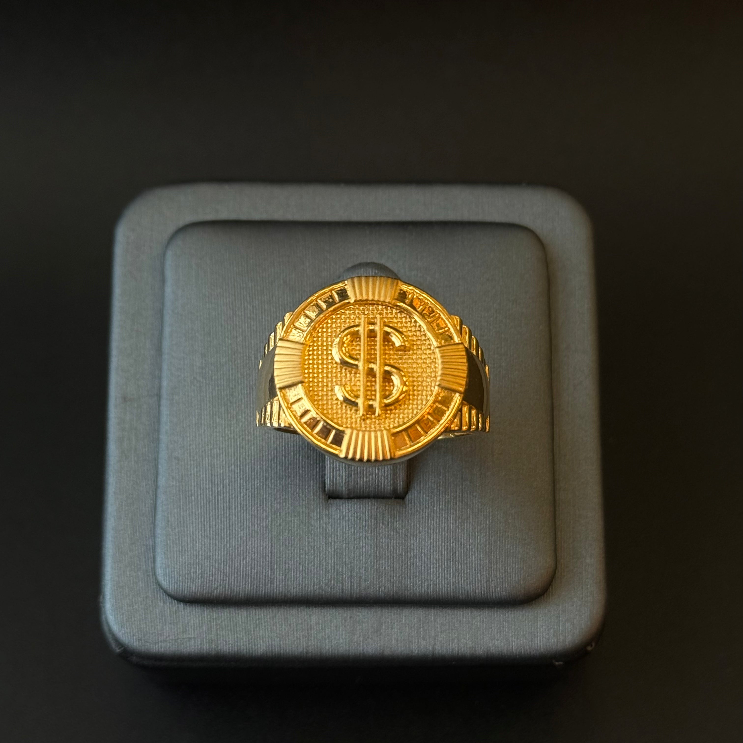 22K Gold Men's Ring