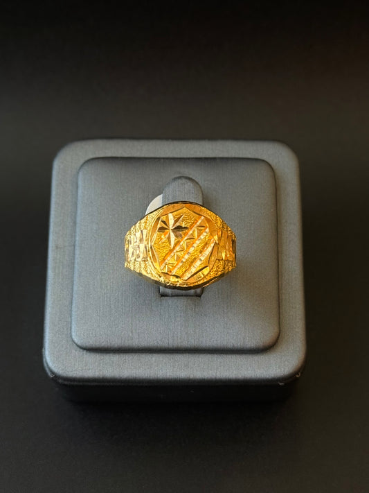 22K Gold Men's Ring