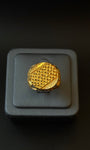 22K Gold Trendy Mens Ring