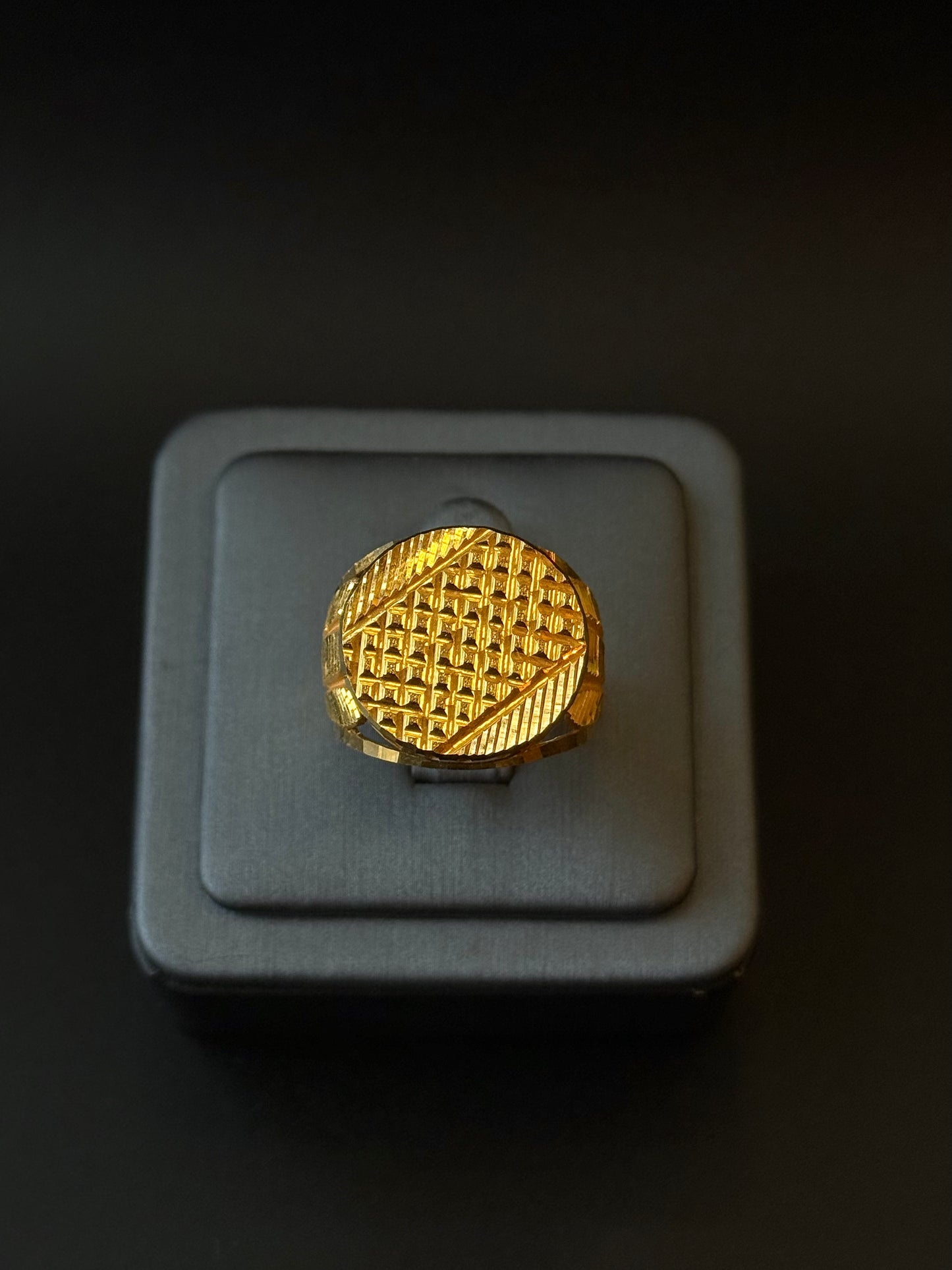 22K Gold Men's Ring