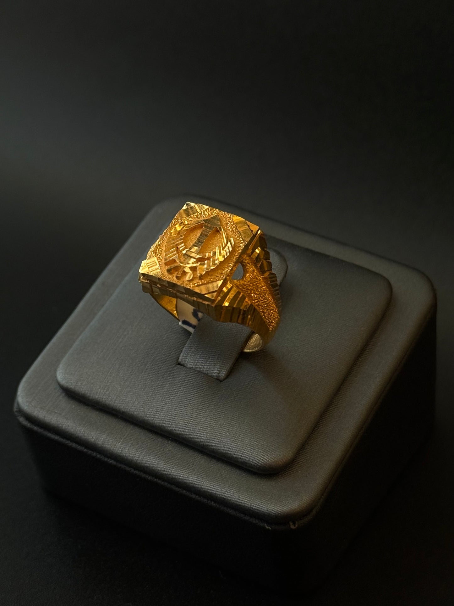 22K Gold Men's Ring