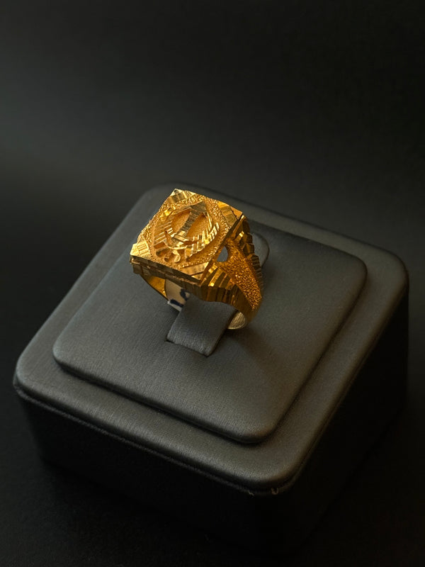 22K Gold Men's Ring