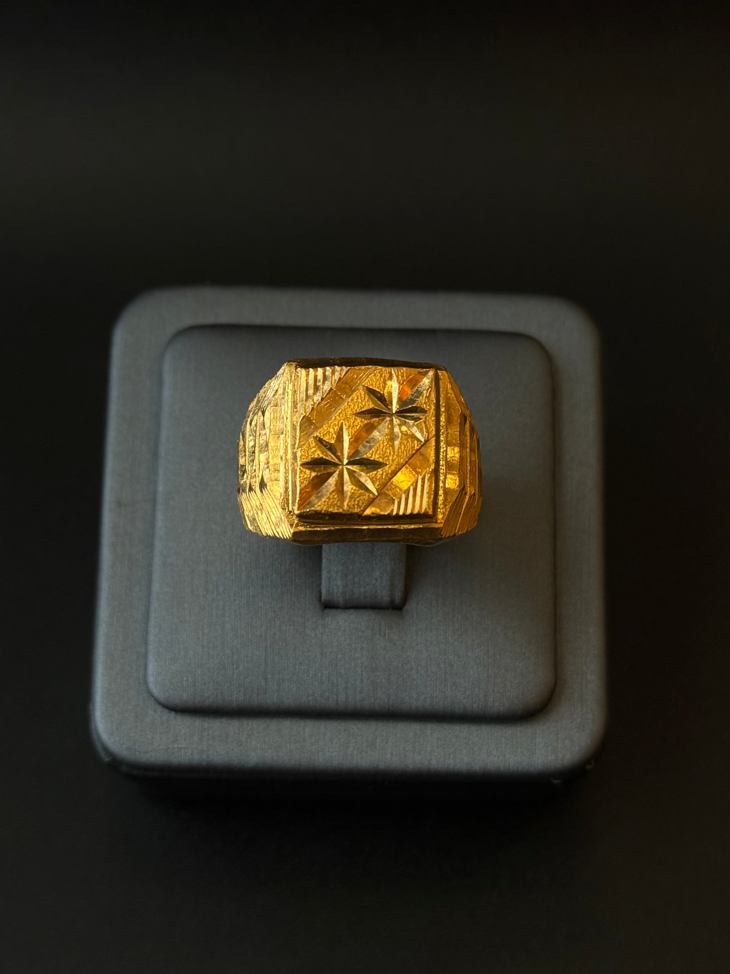22K Gold Men's Ring