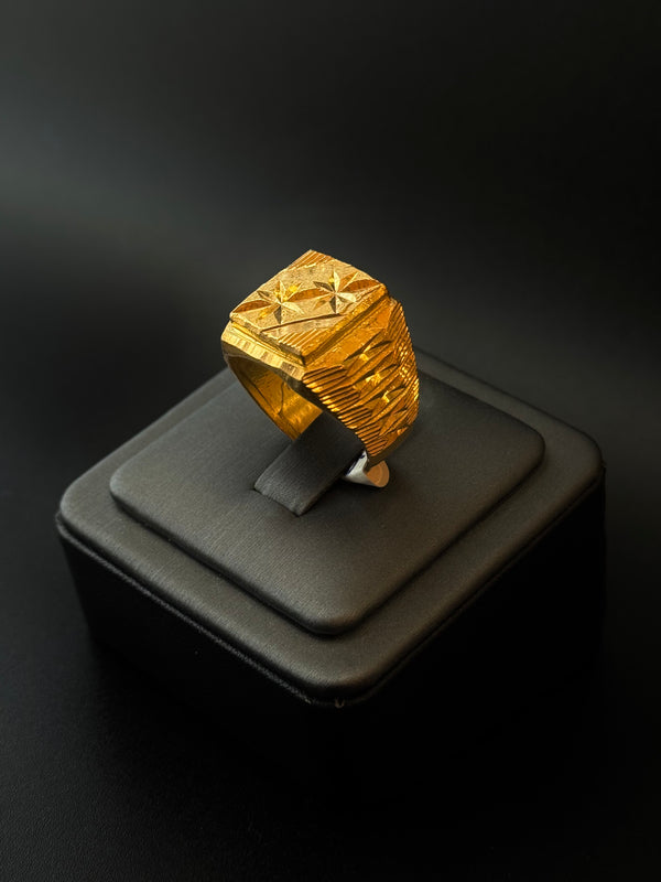 22K Gold Men's Ring