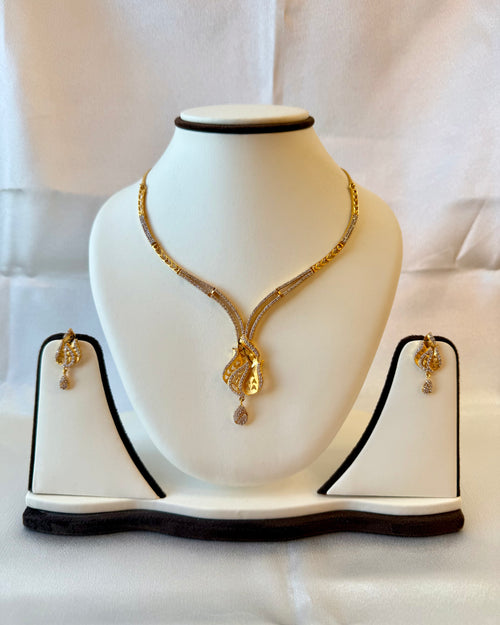 22Kt Gold Ladies Necklace