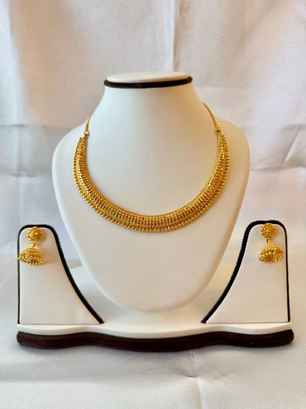 22K Gold Stylish Necklace