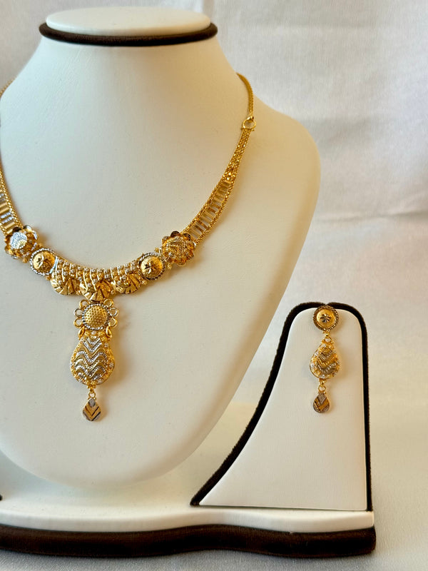 22K Gold Classic Necklace