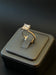 14Kt White Gold Lab Diamond Ring