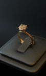 18Kt Yellow Gold Lab Diamond Ring