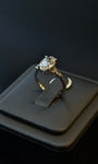 14Kt White Gold Lab Diamond Ring