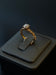 18Kt Rose-Gold Lab Diamond Ring