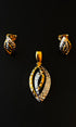 22K Gold Ladies Pendant Set - Punjab Jewellers