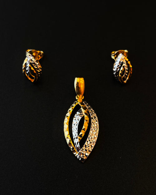 22K Gold Ladies Pendant Set - Punjab Jewellers