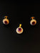 22K Gold Ladies Pendant Set