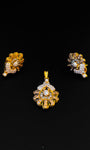 22K Gold Ladies Pendant Set - Punjab Jewellers
