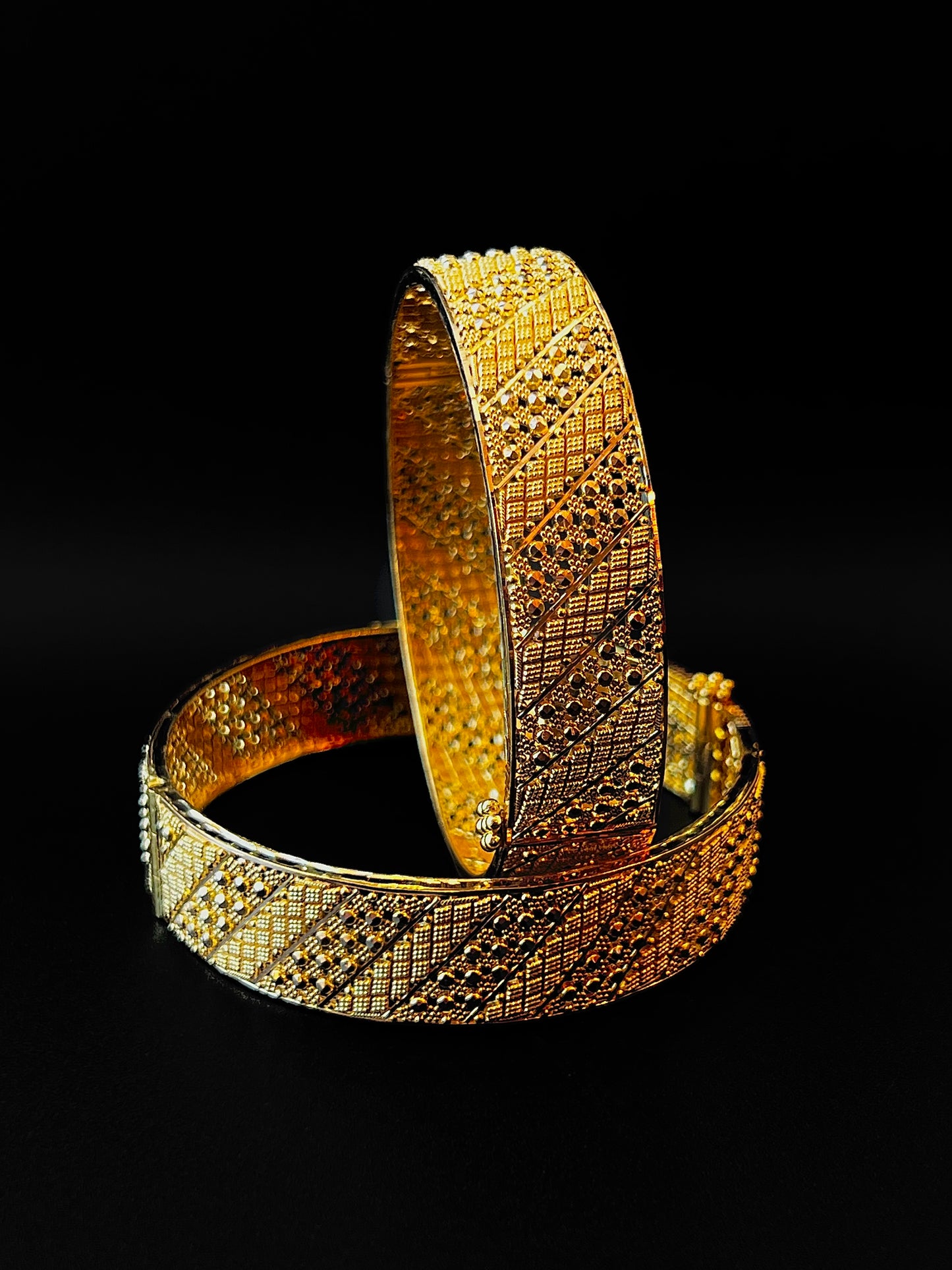22K Gold Ladies Bangles