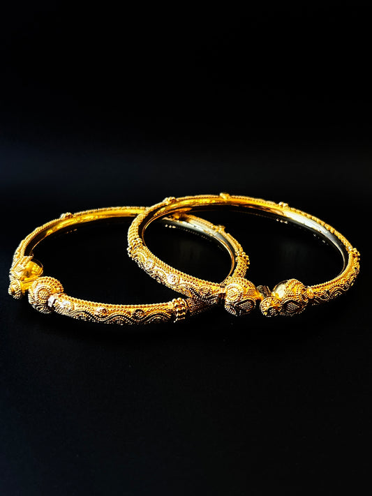 22K Gold Ladies Bangles