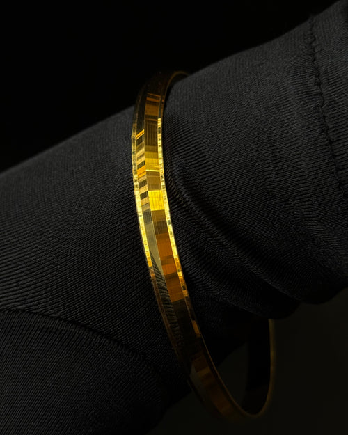 22K Gold Men's Kara