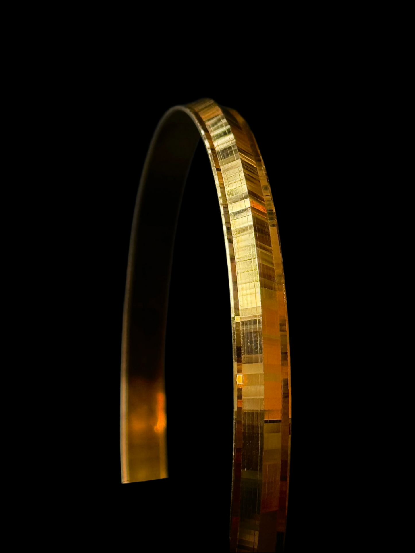 22K Gold Men's Kara
